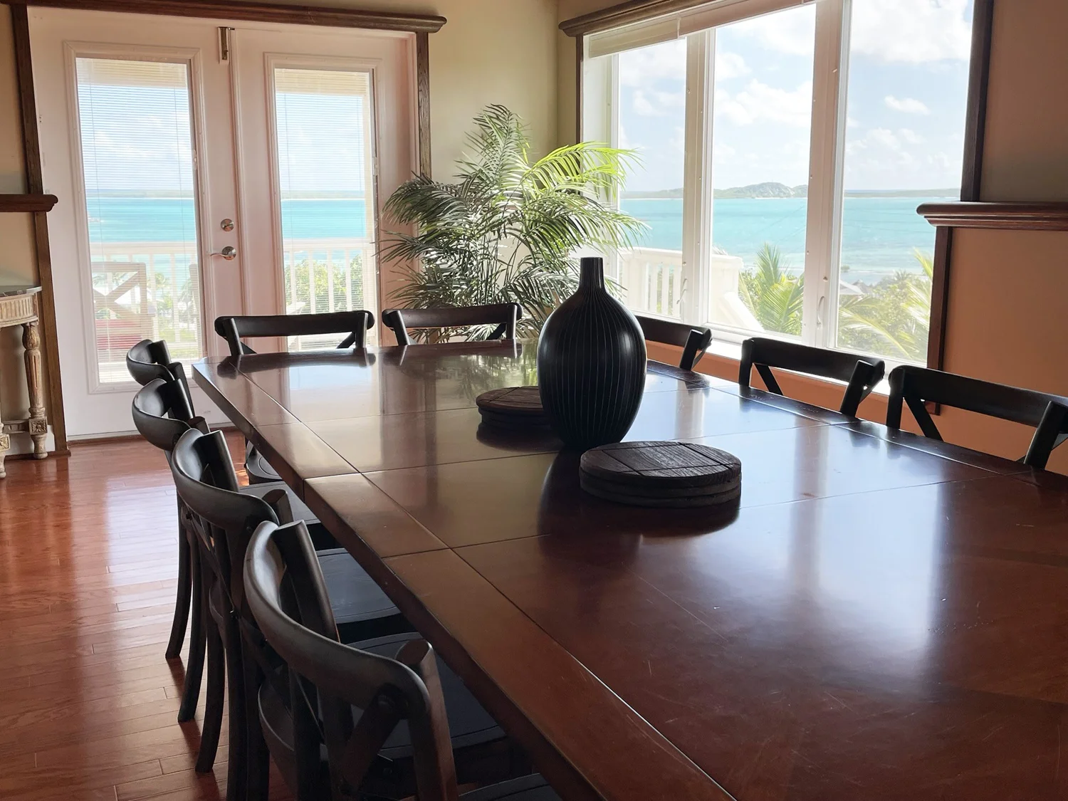 Exuma private island for sale in the Bahamas surrounded by turquoise shallows